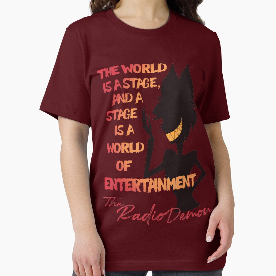 The World is A Stage! The Radio Demon ::Hazbin Hotel:: by Vixxen92