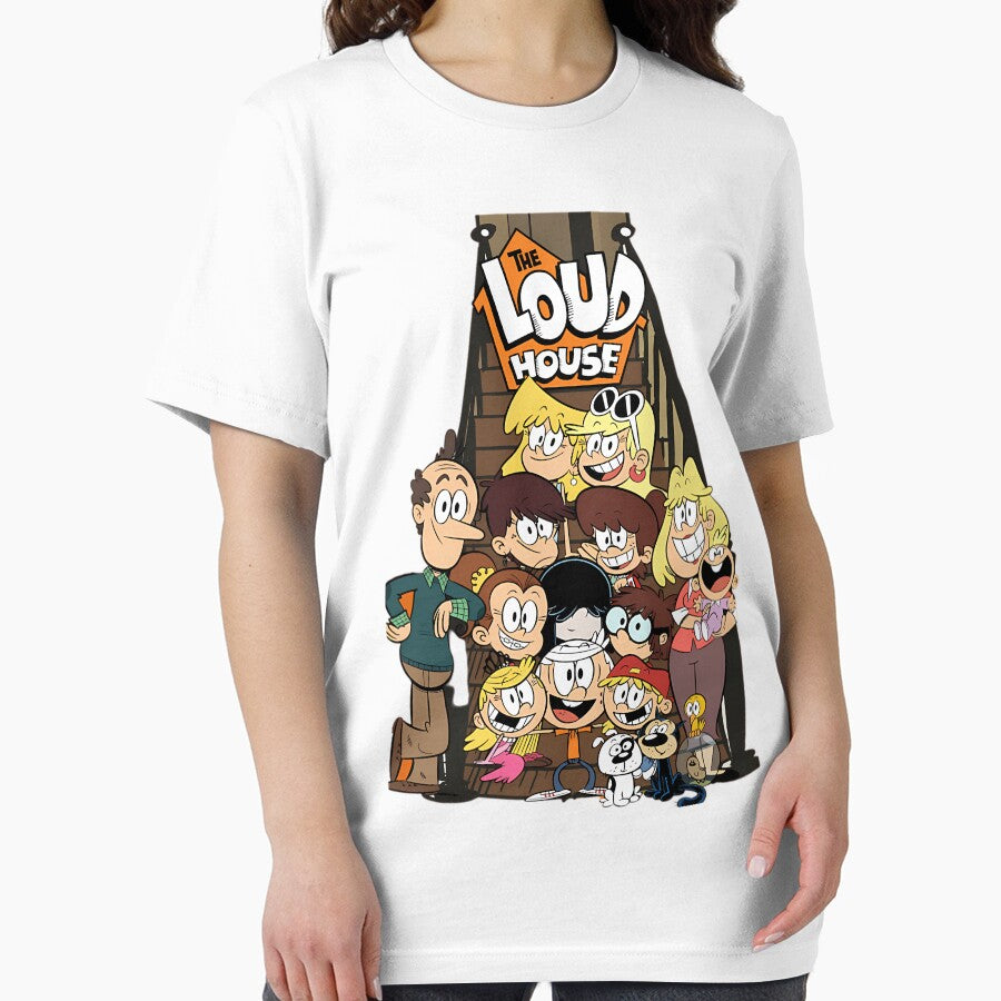 Funny Big Vintage Cartoon House Busy in Family by CheekyViviana