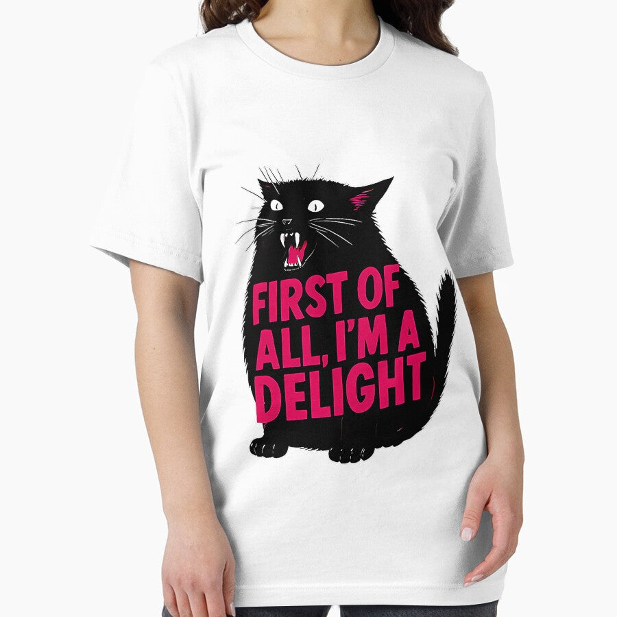 First of All I'm a Delight Roaring Black cat by FrankBaird