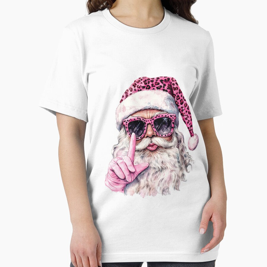 Retro Santa Blowing Bubble Sublimation Design by BabydellArt