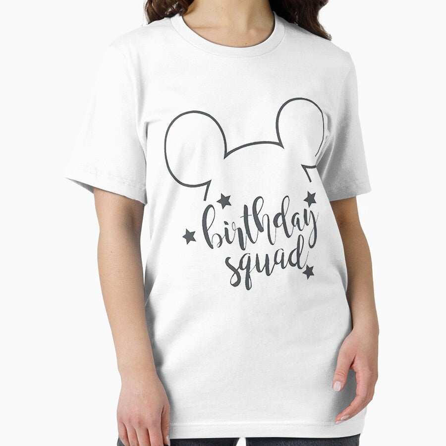 Birthday Squad ,Ears Sublimated, Faded Youth Toddler Family Personalized Shirt Trendy, Hoodie Sweatshirt Custom Gift by JasonPeacei