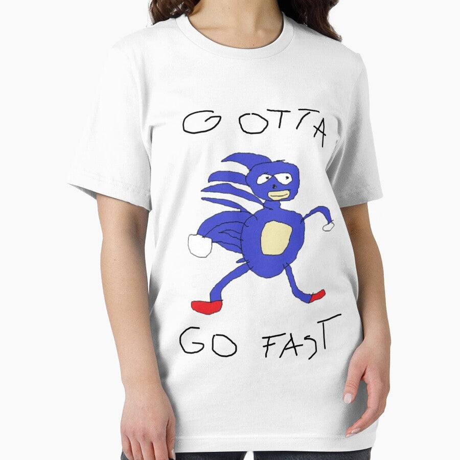 Gotta go fast Sanic Funny Meme Classic by dzilahscharrf