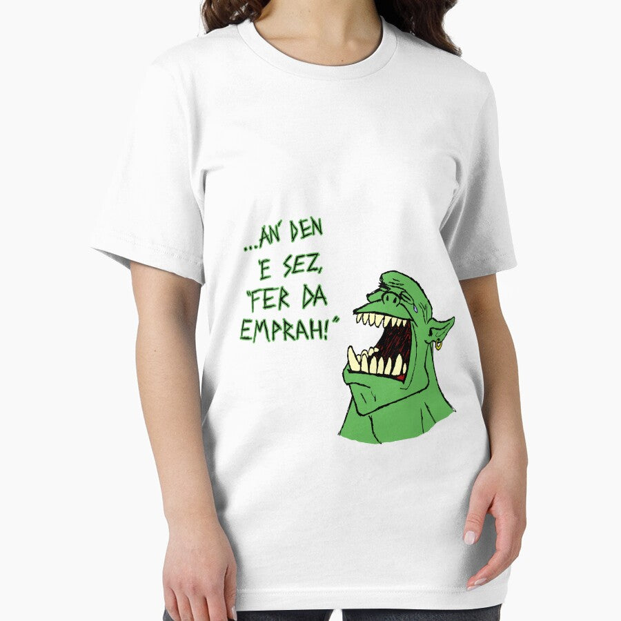 Ork - 'an den e sez "fer da emprah!"' by Ragetroll