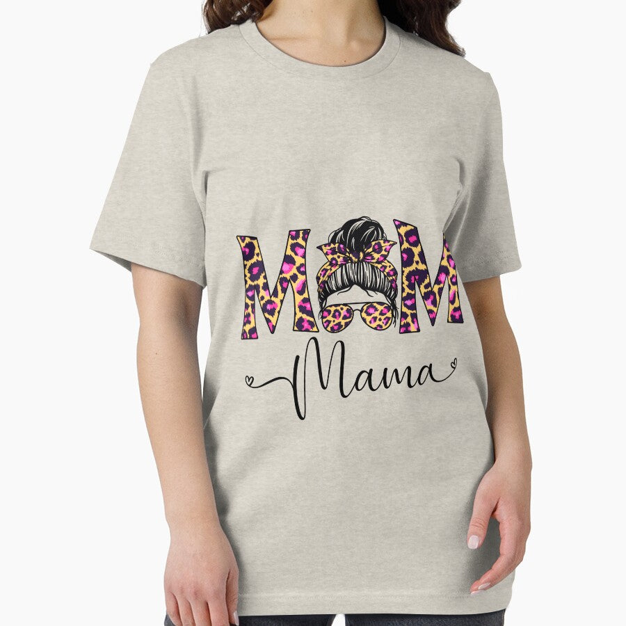 Retro Love Mom Tiger Pattern shirt,Retro Love Mom Tiger Pattern Stickers by Ball070925