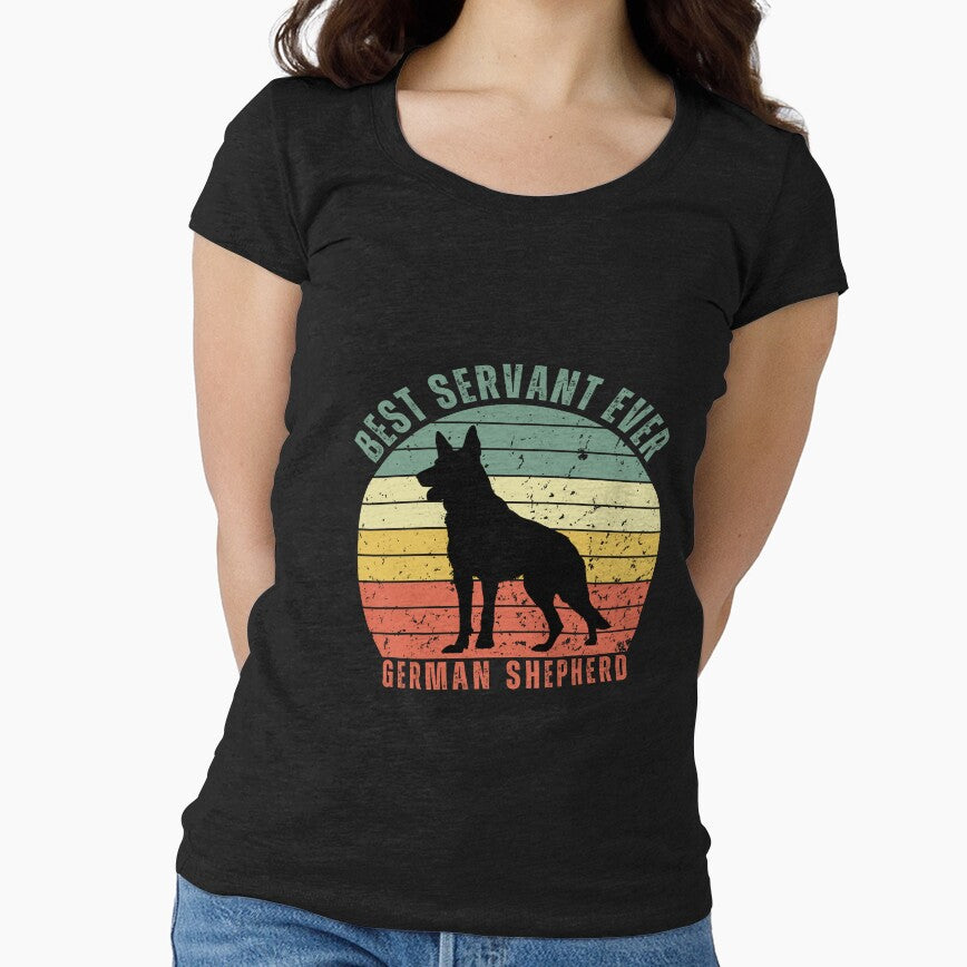 German Shepherd - Best Servant Ever - Premium Exclusive Designs for Pet Enthusiasts by Techflare