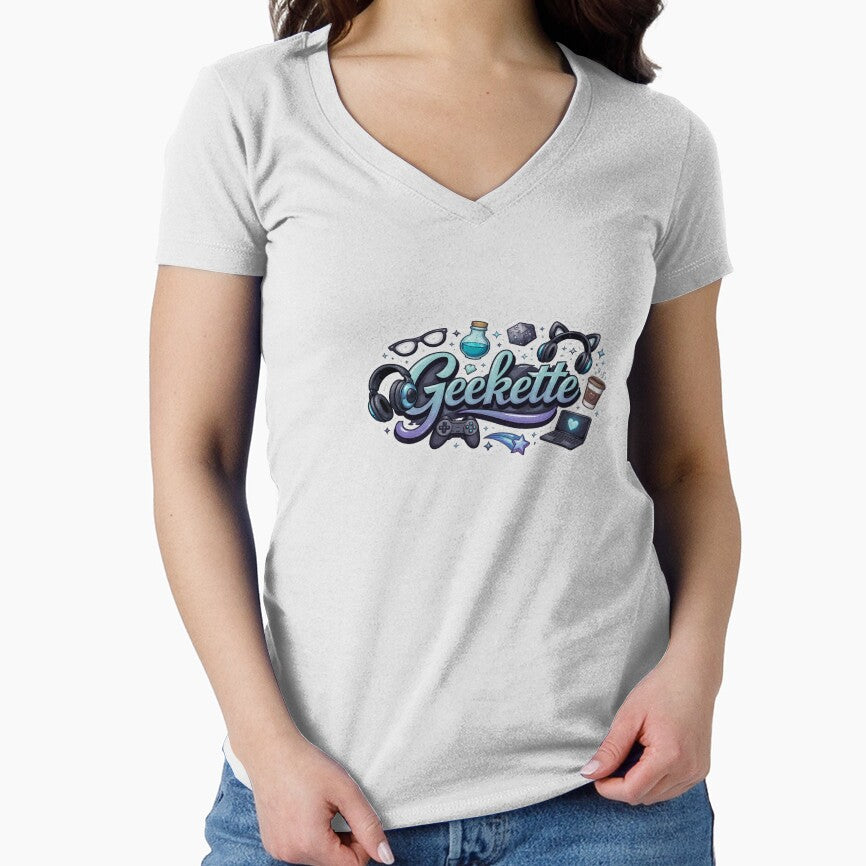 Geekette — Design Gaming Blue | Geek & Gamer Girl by Love&Geek