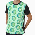3D Polka Sea Green by Art Shimmers