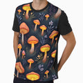 Fantasy Botanical Collection – Mushroom Forest Pattern by HeartlingStudio