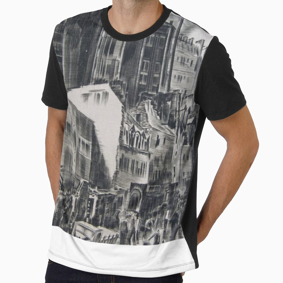 paintings for sale 3d drawing old castle by Golido
