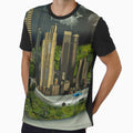 3D Green City Phone Photo Manipulation by Mustafa Mitwally