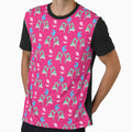 Abstract cut out bird bell flower shapes. by Limolida