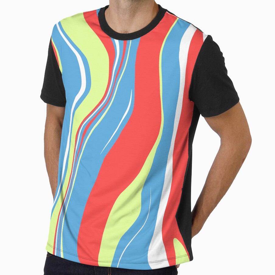 funky colors abstract fluid marble paint design by mariahmoniquedesign