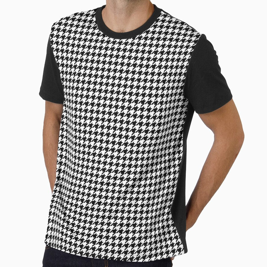 Houndstooth Pattern Sportsteams University Color Scheme by digitalvintage