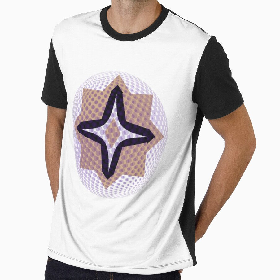 3D Polka Black and Brown by Art Shimmers