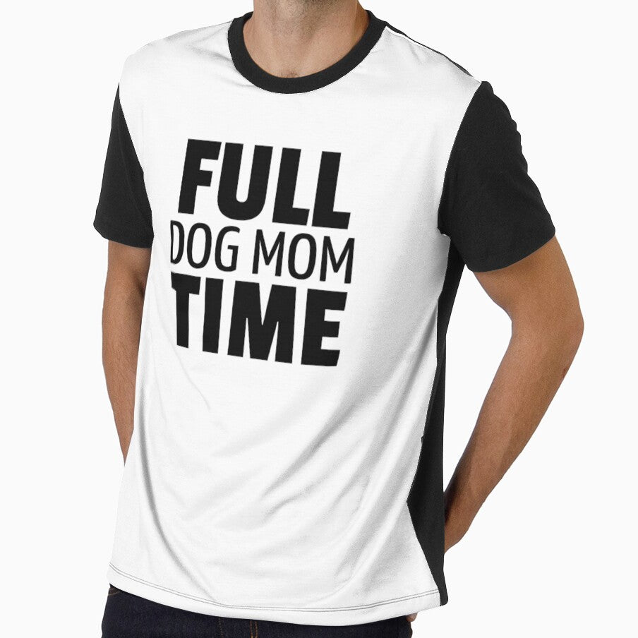 Full time dog mom by NOARA STUDIO