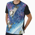 Space Badgers by ChristieCoxArt