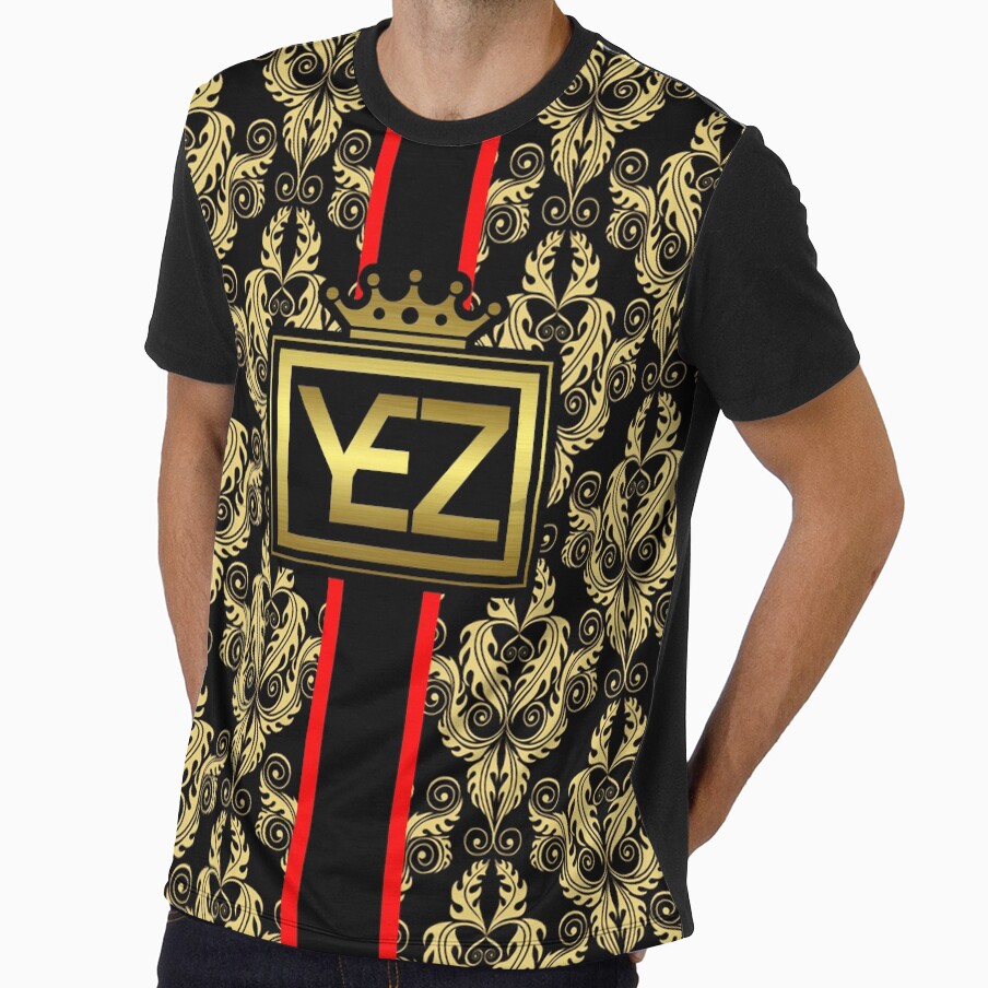 All Over Print Luxury Vintage Gold Access Stripe Ornament by yez