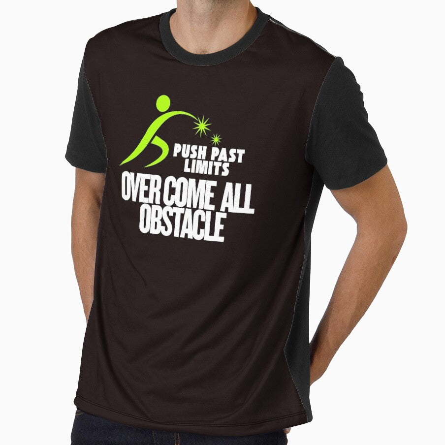 push past limits by “Popvanta – pop-culture-t-shirt-store