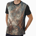 Galaxy all over print - Nebula - Outer Space print - NASA Hubble Space Telescope Image by everydayjane