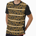 All Over Print Luxury Baroque Gold Elegance Motif by yez