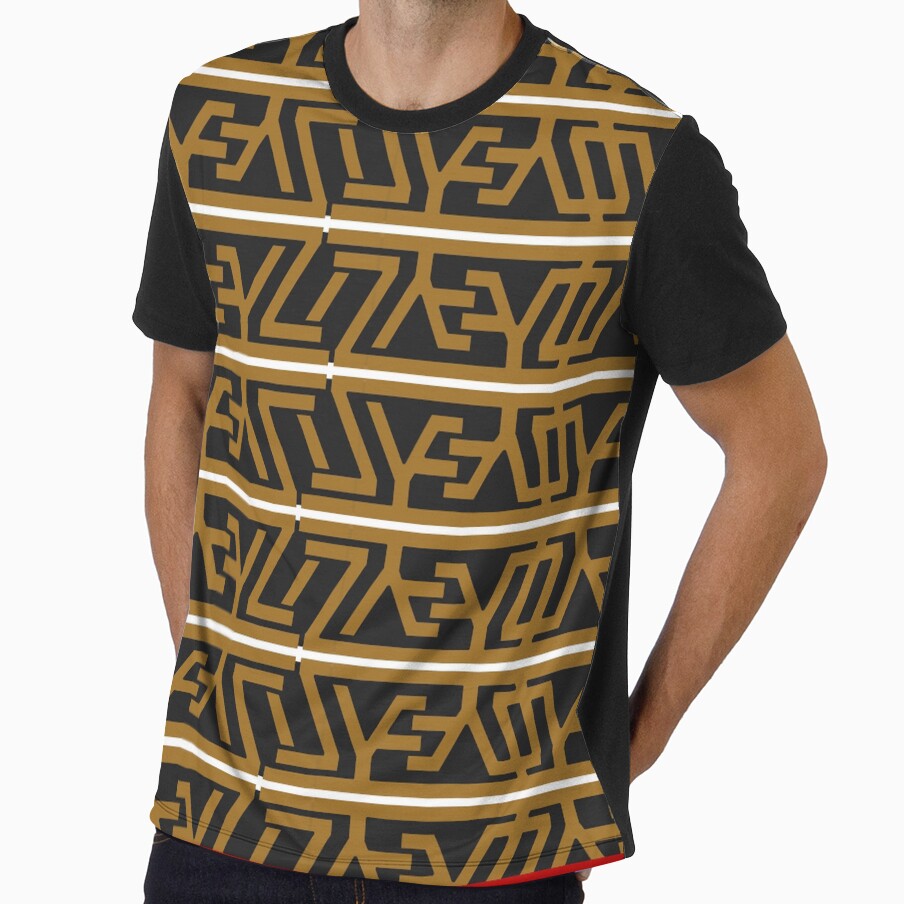 All Over Print Luxury Baroque Gold Elegance Motif by yez
