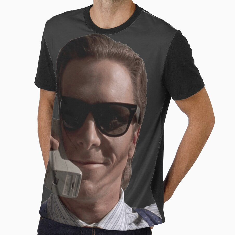 Patrick Bateman on Phone (American Psycho) by muwumbe