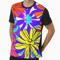 Abstract Colorful Pop Art Flowers by calibrit