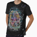 Graphics Art  woman flower with lights full color by LifeTU