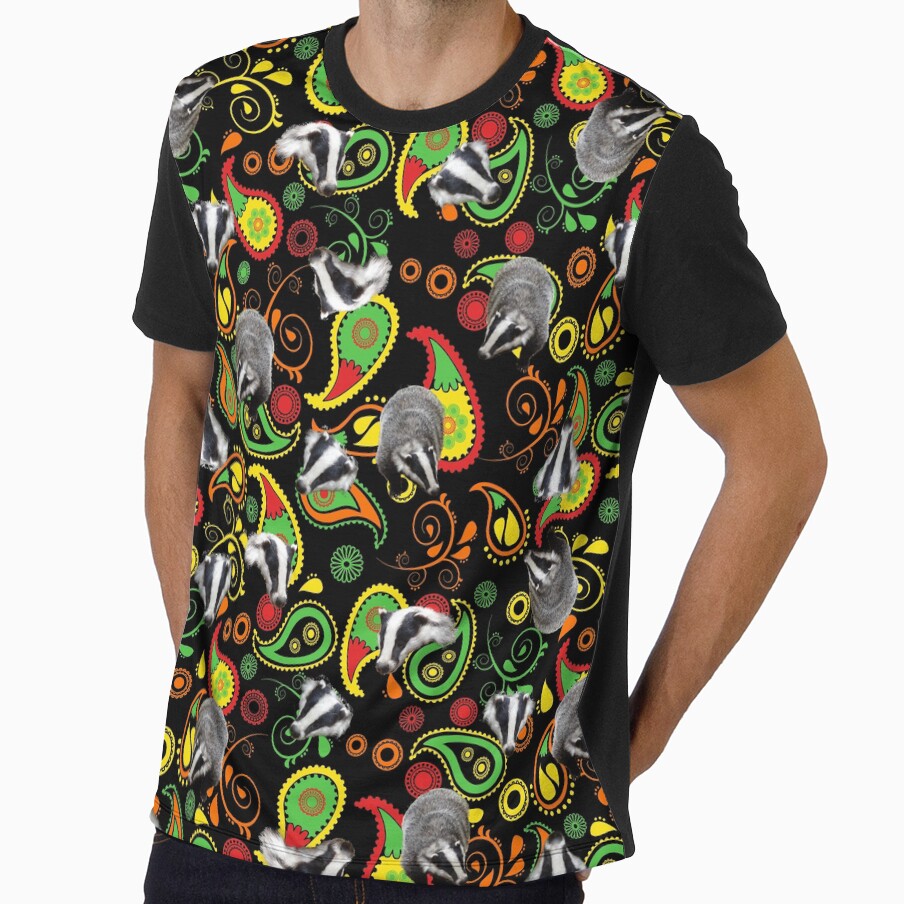 paisley badgers by B0red