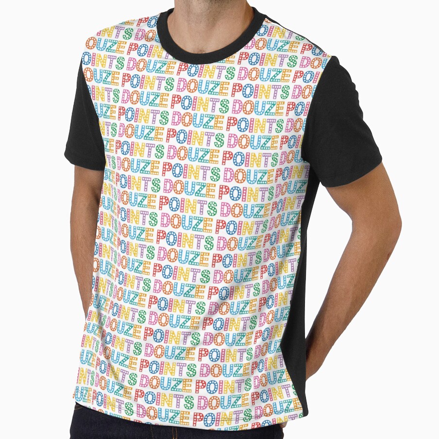 Eurovision Douze Points - Eurovision Song Contest - 12 Points - ESC 2025  ESC25 Basel by Vision-Tees