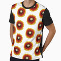 Yellow and Orange Flowers Pattern by allovervintage