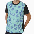 Blue Bloom - green by Digital Doodle Pad