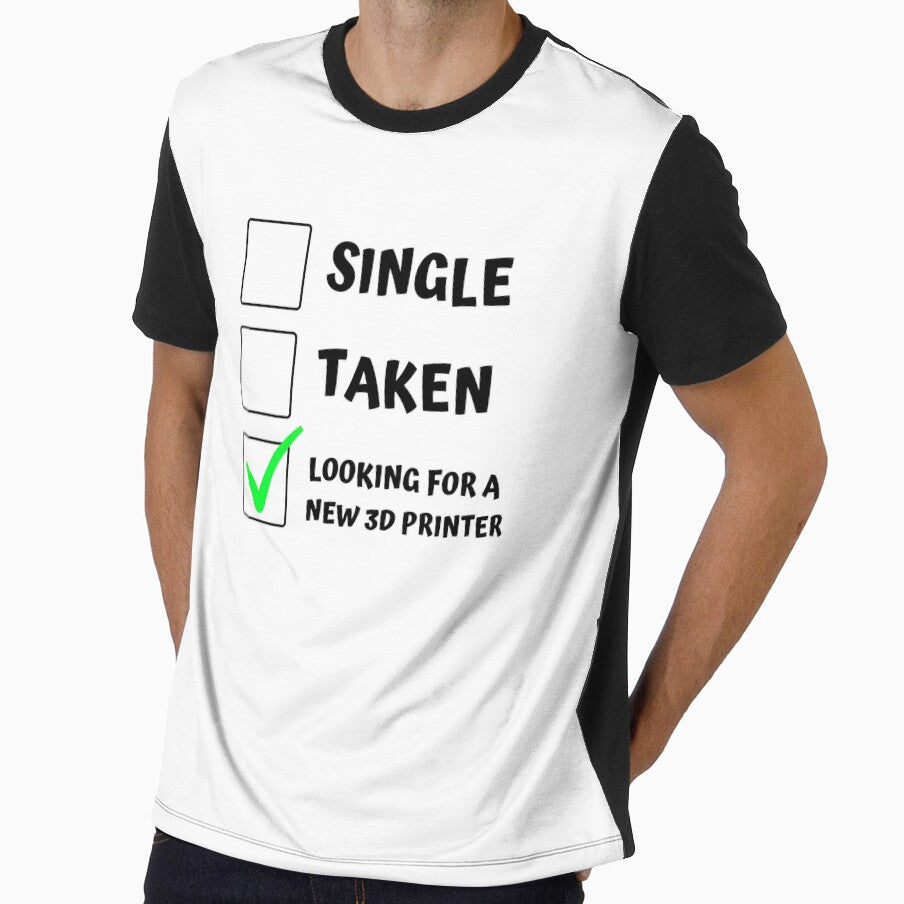 Single Taken Looking for a New 3D Printer - Funny 3D Printing by GeniusEngineer