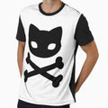Kitty Skull and Crossbones by SerpentSkyArts
