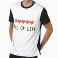 Full of Life - Gamer Graphic (White) by MonDesigns