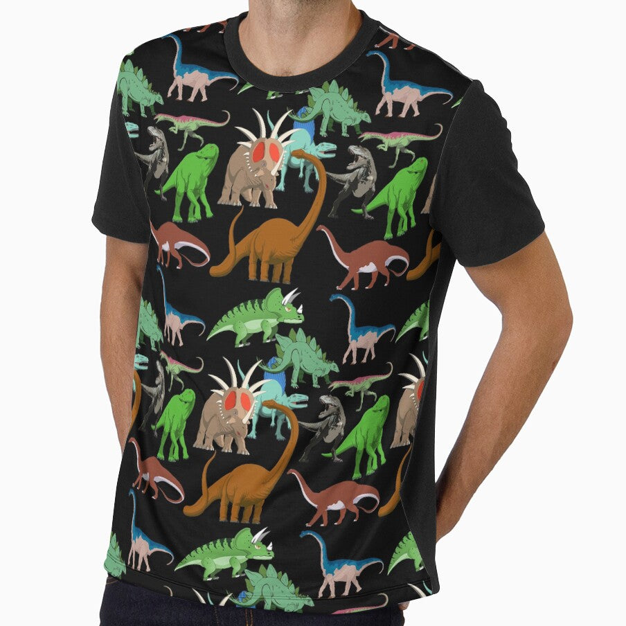 Dinosaur Pattern Design. Aop by PatternTitan