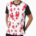 All Over Lobster Print by SerpentSkyArts