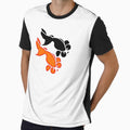 Bubble Eye Full Red and Full Black Pair Logo by Nosnah