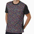 All-Over Rainbow Mosaic Print by SerpentSkyArts