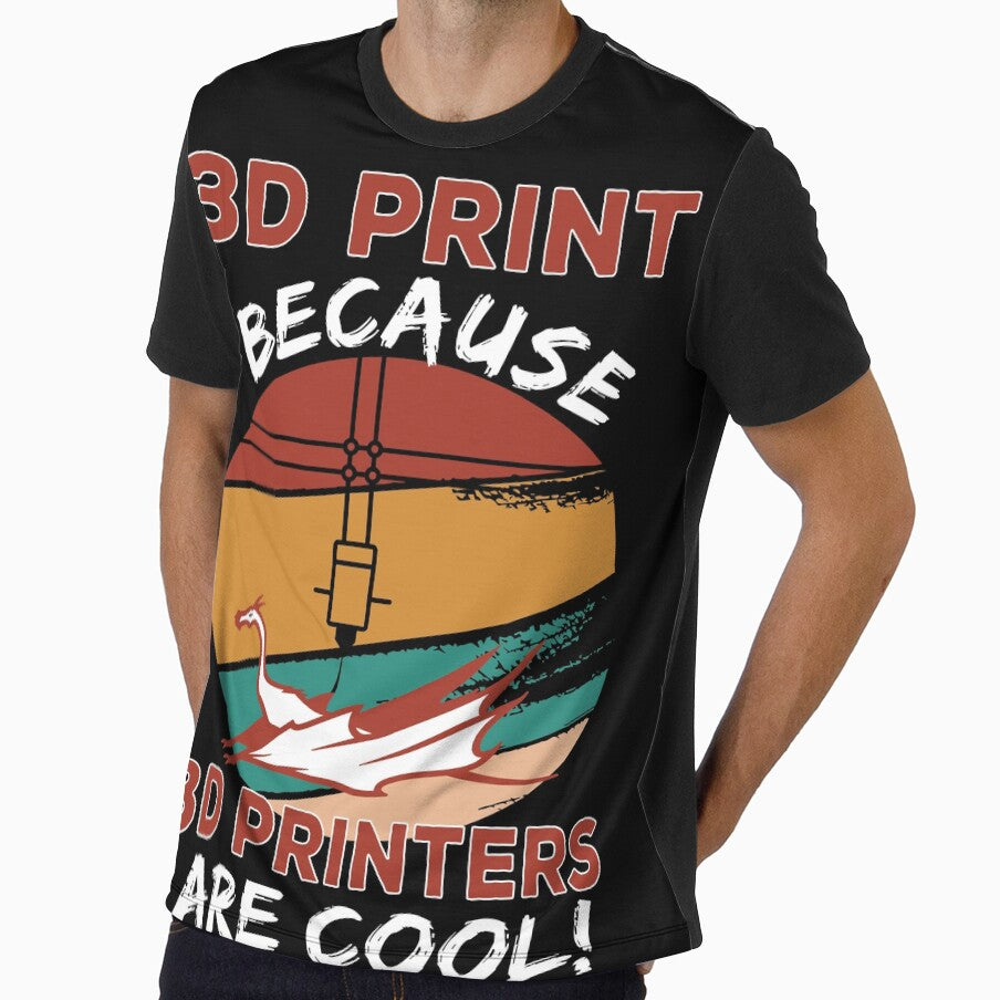 Funny Retro 3D Print Saying for Men and Women by Merchandiser099
