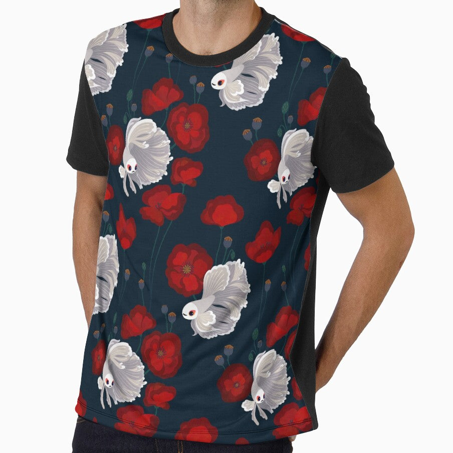 Bettas and Poppies by pikaole