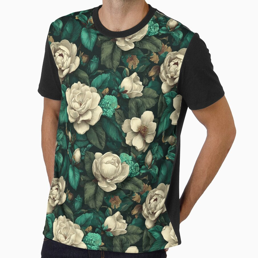Cute Gardenias Floral  - Flower Bouquet Pattern  - Mother'S Day Gift Ideas by RoyalStarsPatts