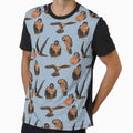 Aplomado Falcon All-over Print by Kindahawkward