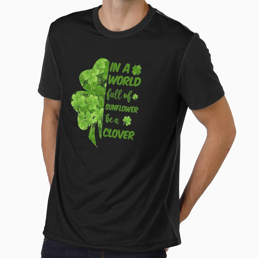 In a World Full Of Sunflower Be a Clover by autlu