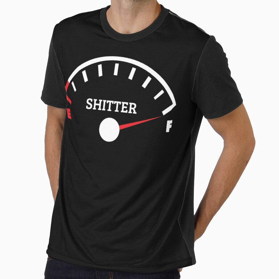 Full Shitter Funny Shit Gauge Full of Shit Full Shitter Gear by DynamicDesign