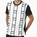 3D White Geometric Abstract Pattern by mamahellfire31