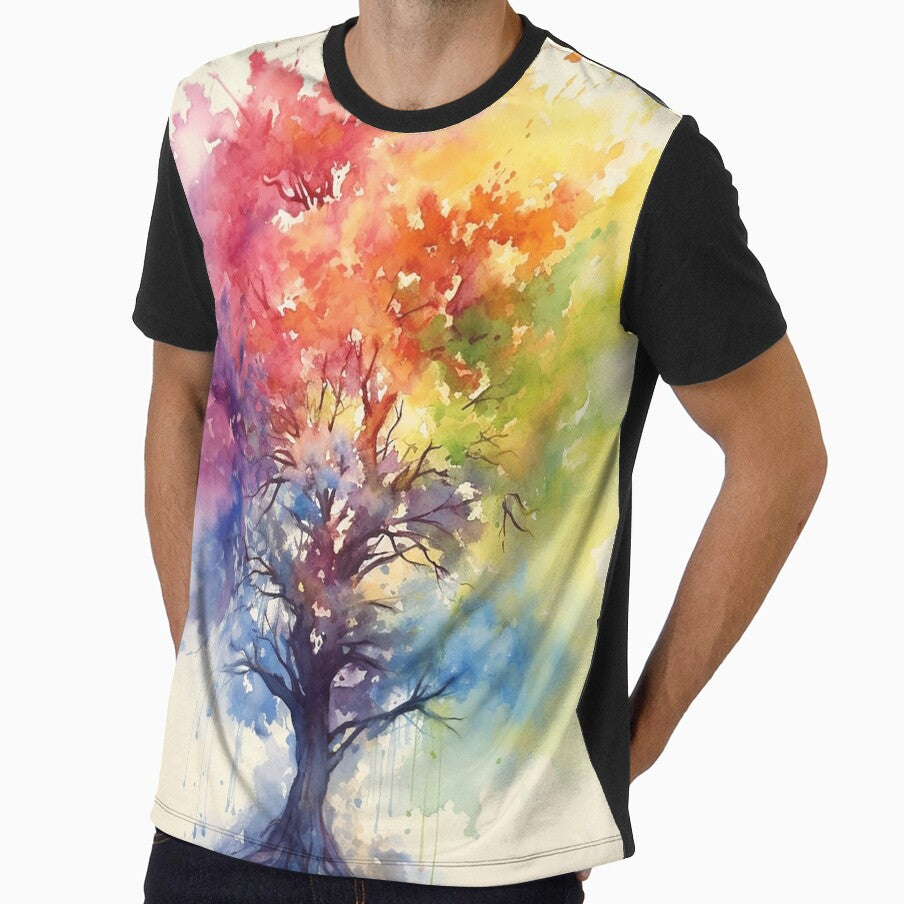 Travana - Tree in watercolor (1/4) by sabantha