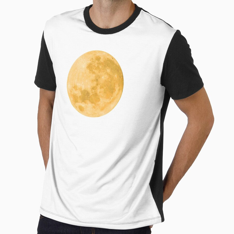 Yellow fallow saffron chrome full moon lunar night by HappywithBest