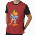 PunKing Is Here-Spooky Halloween Pumpkin Night-Funny Scary Halloween Pumpkin by Red-ElYoubi