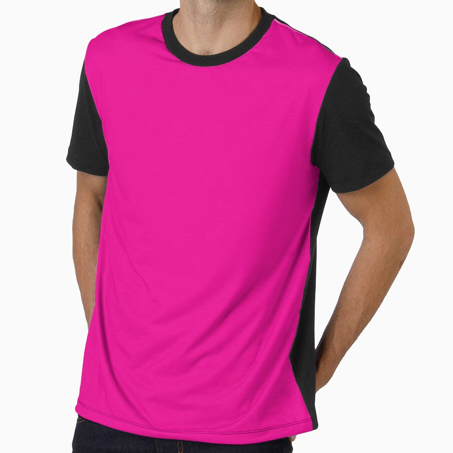 Fuschia Solid Plain Background by burbankdesigns